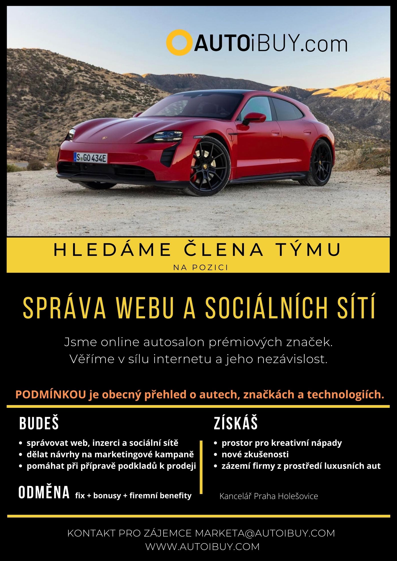 Inzerát_SPRÁVA WEBU